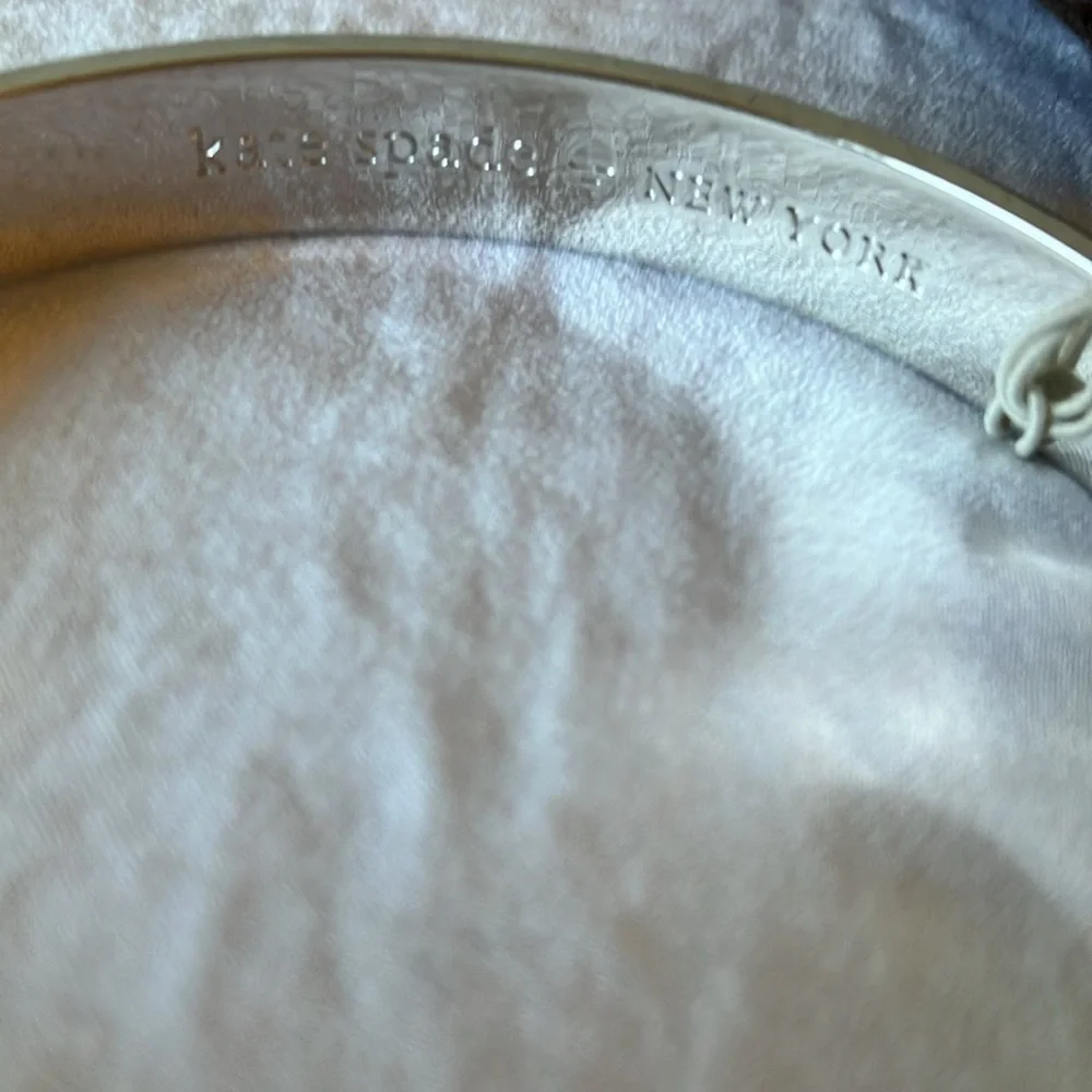 Kate Spade: Silver Tone Bracelet- “Mom Said So”- - Picture 3 of 12